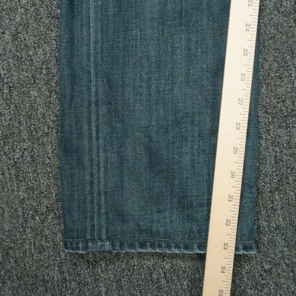 Diesel Jeans Mens 32x34 Blue Viker Straight 5 Pocket Faded Distressed